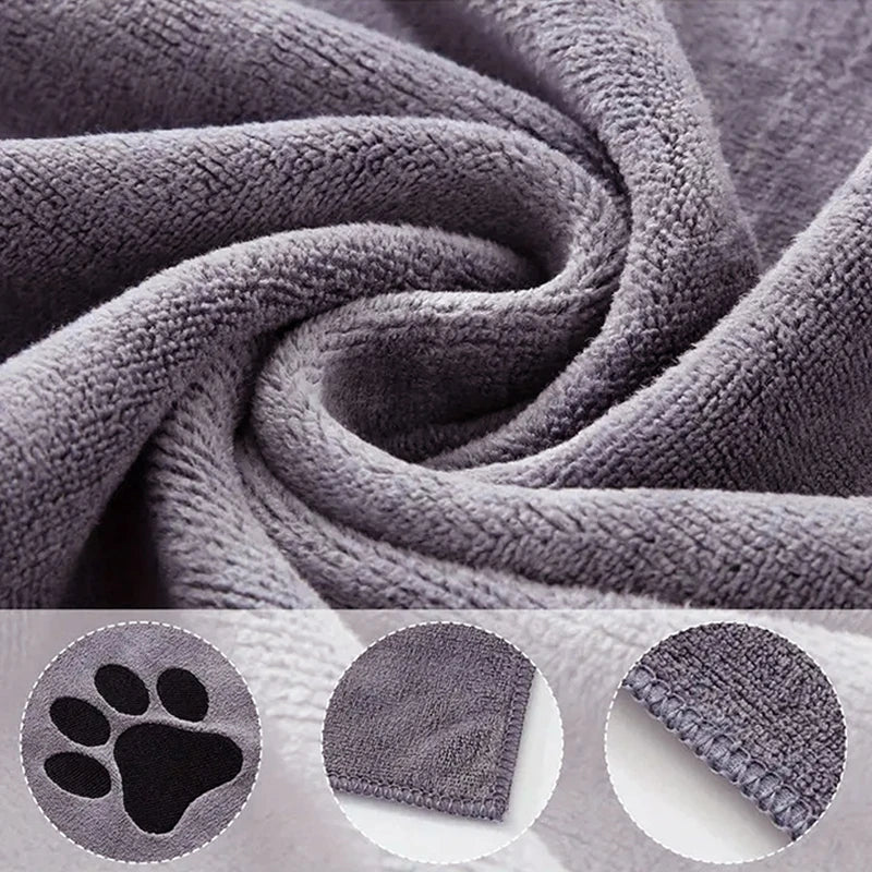 QuickDry Super Absorbent Pet Towel