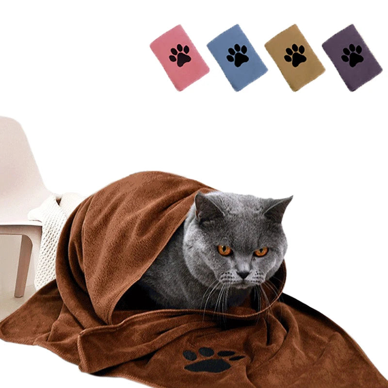 QuickDry Super Absorbent Pet Towel