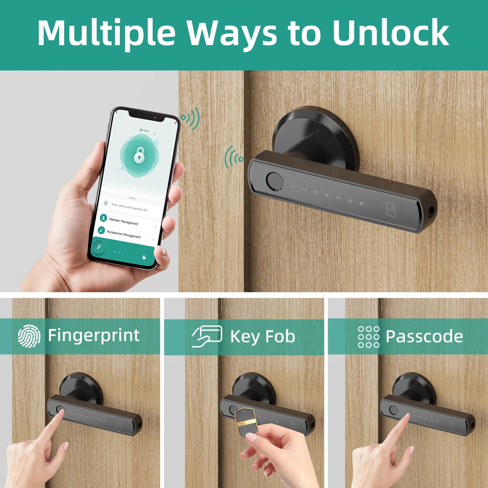 SmartGuard Pro Touch Door Lock